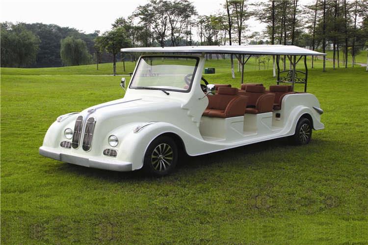 山東電動老爺車在日積月累的使用中，車輪胎老化，胎壓變高