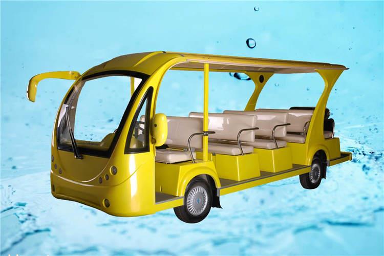 這種情況下山東電動觀光車和燃油觀光車的區(qū)別就很明顯了，燃油車在待車時，仍然需要耗油