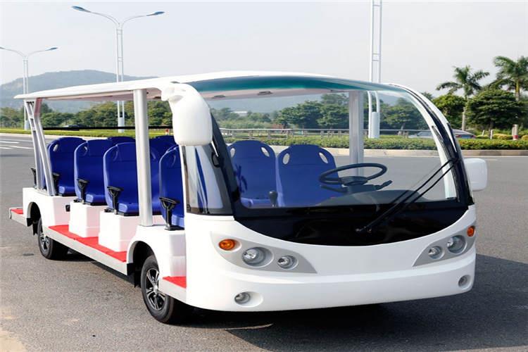 車把轉(zhuǎn)動不靈活，有卡滯、僵點或緊點時，應(yīng)及時對山東電動觀光車潤滑或調(diào)整